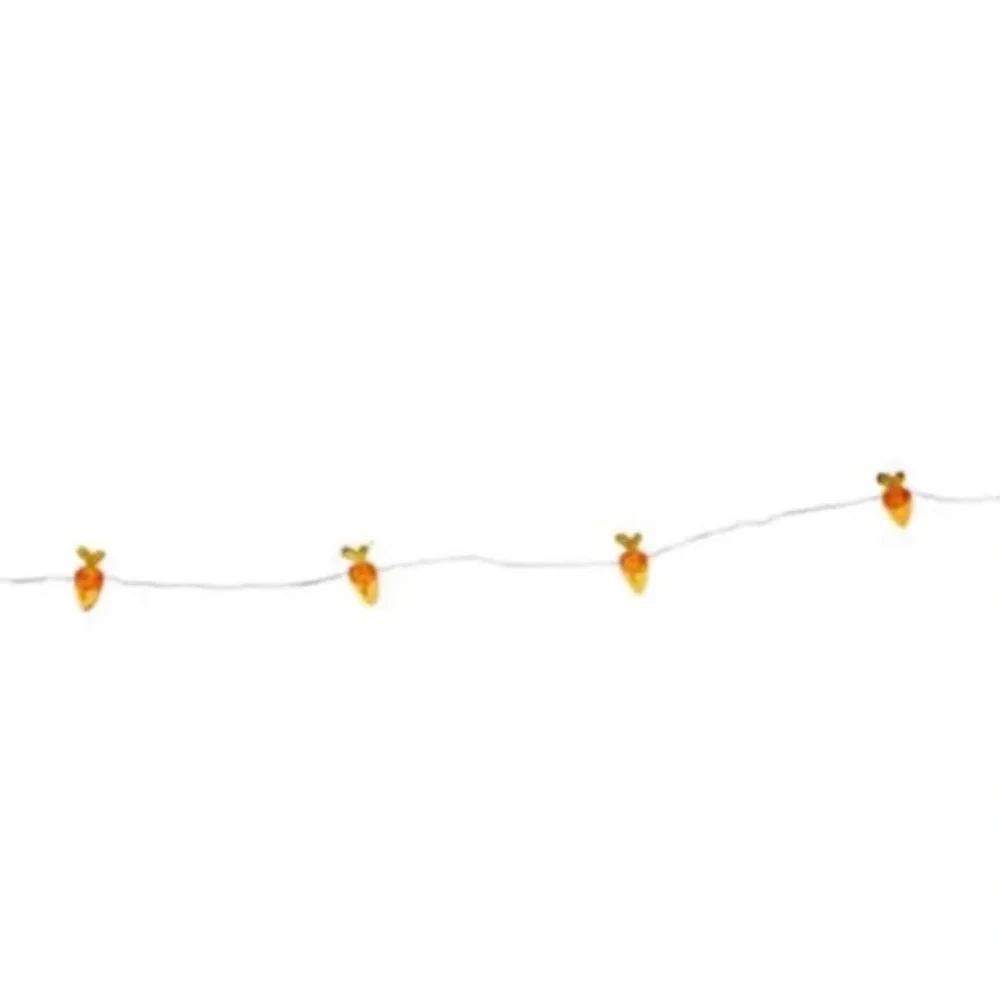 Easter Carrot LED String Lights